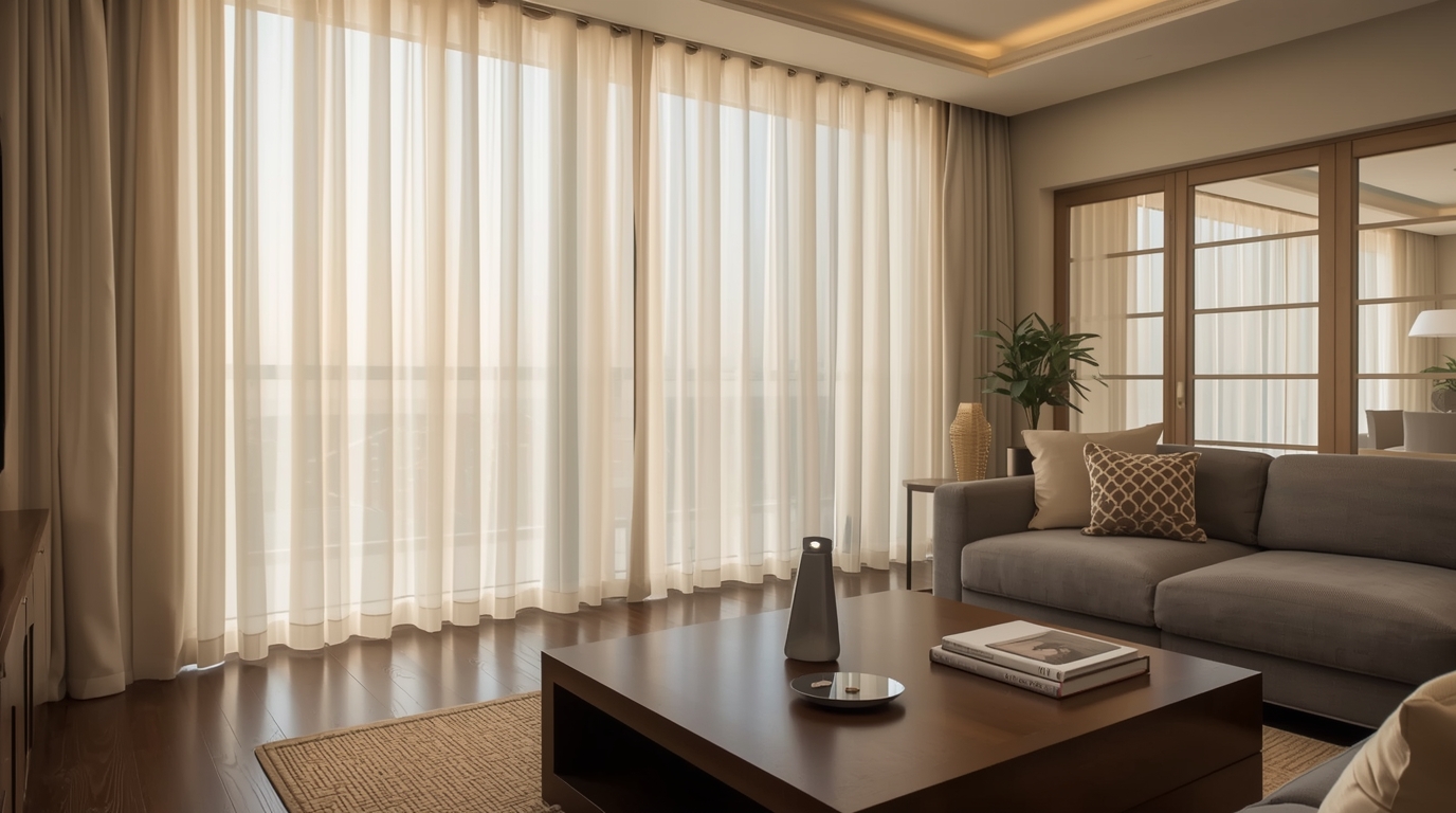 Premium Motorized Curtain System